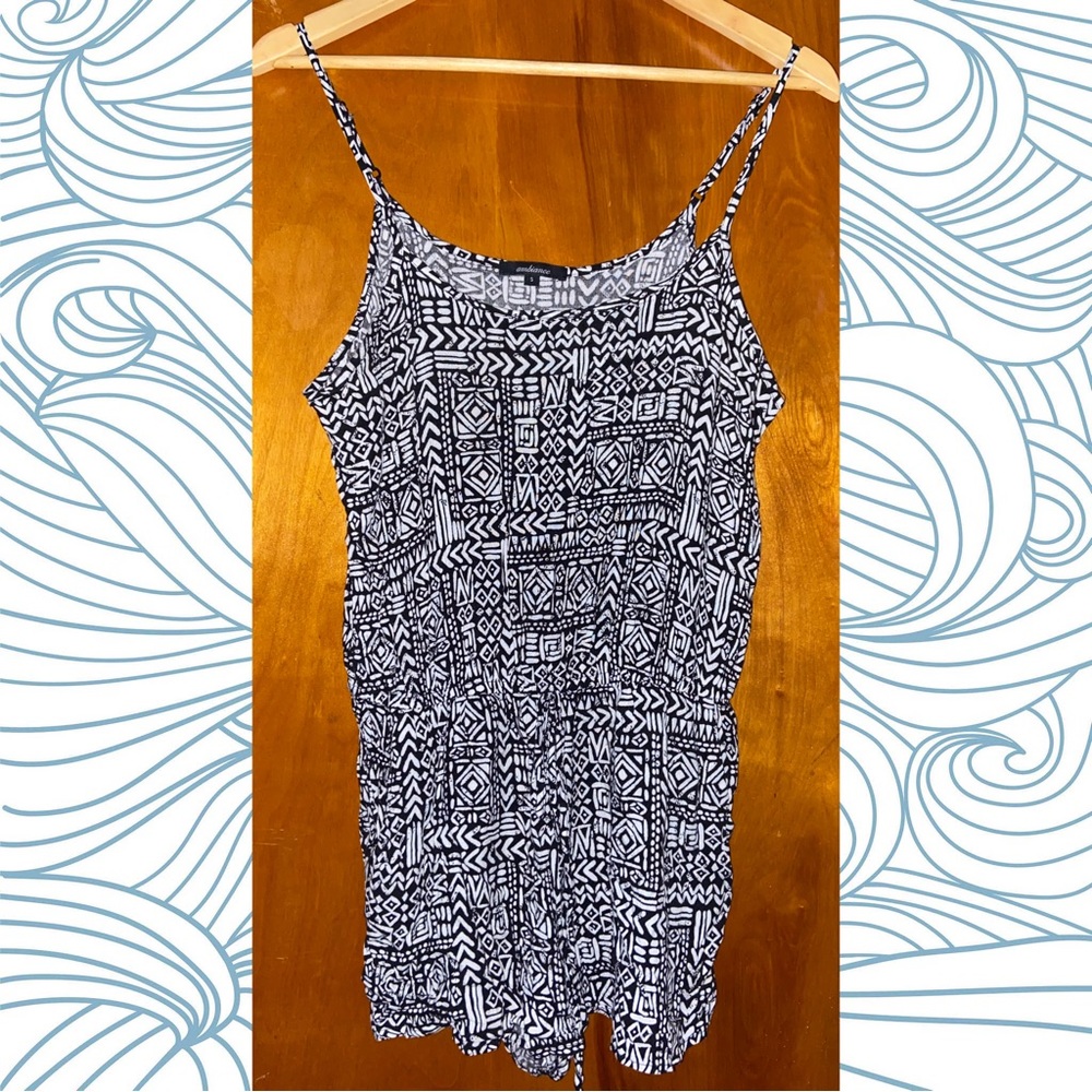 Ambiance Apparel Aztec Romper